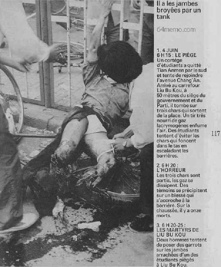 解放軍血腥屠殺清場 影像 26