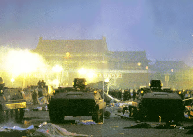 解放軍血腥屠殺清場 影像 40
